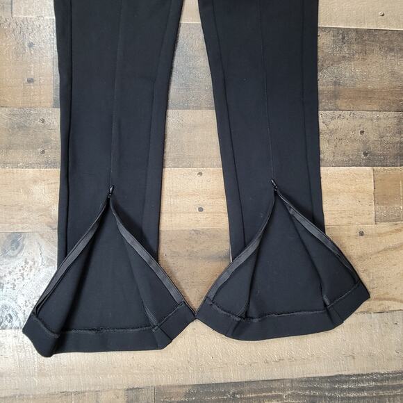 Anthropologie Maeve Zipper Ankle Dress Pants Career Office Black Preppy 0 Petite - Picture 5 of 15